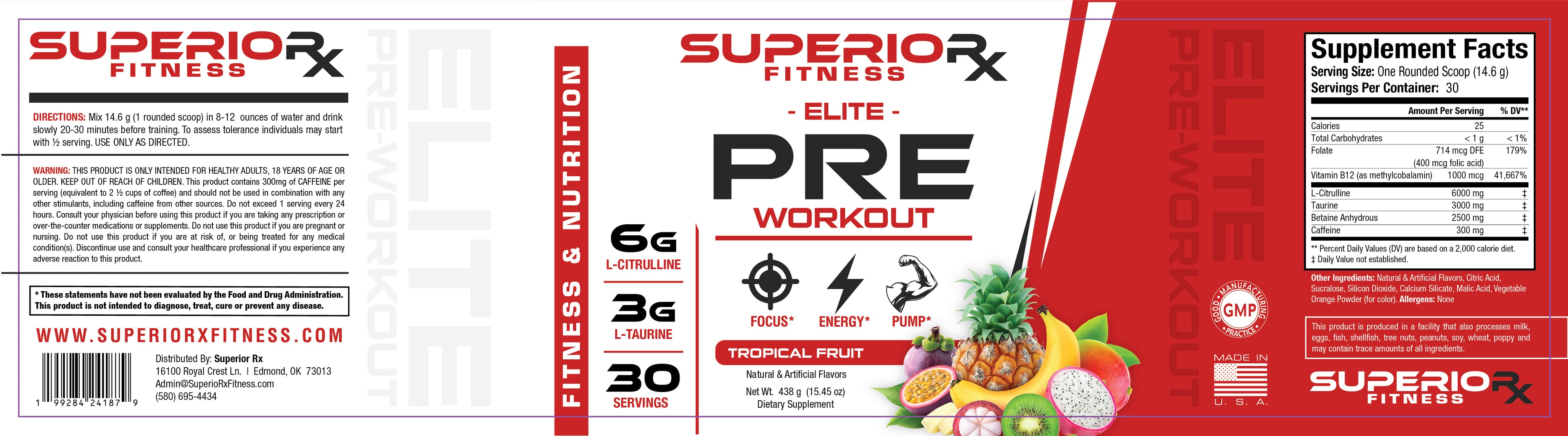 Elite Pre-Workout